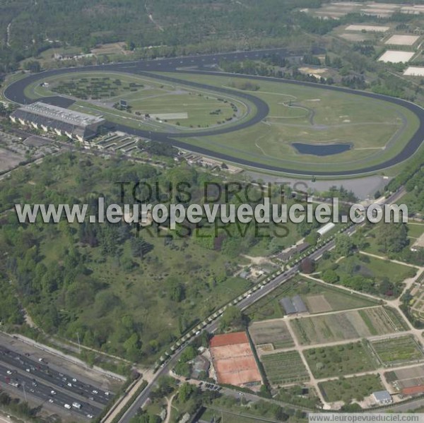 Photo aérienne de Vincennes