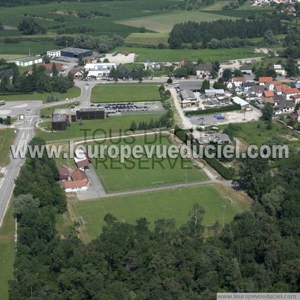 Photo aérienne de Drusenheim