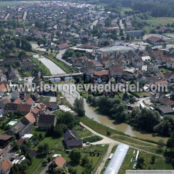Photo aérienne de Drusenheim