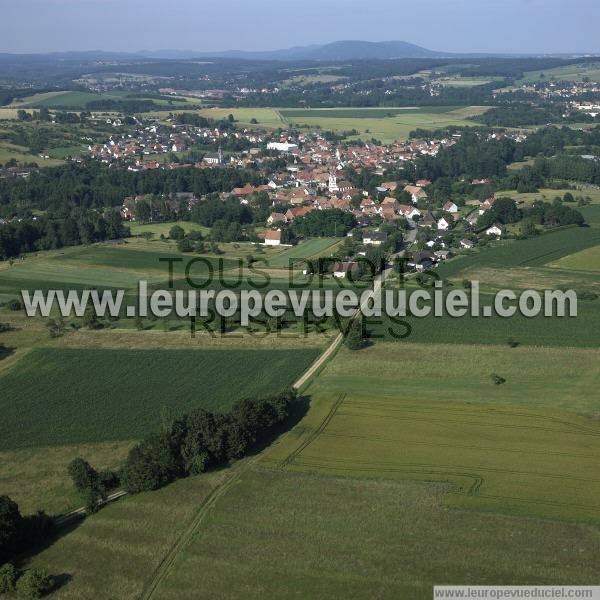Photo aérienne de Gumbrechtshoffen
