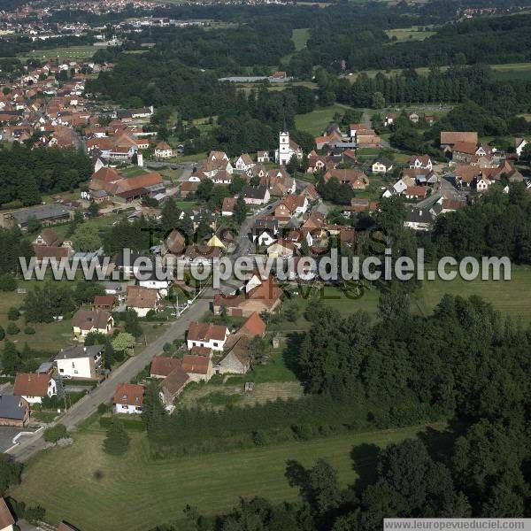 Photo aérienne de Gumbrechtshoffen