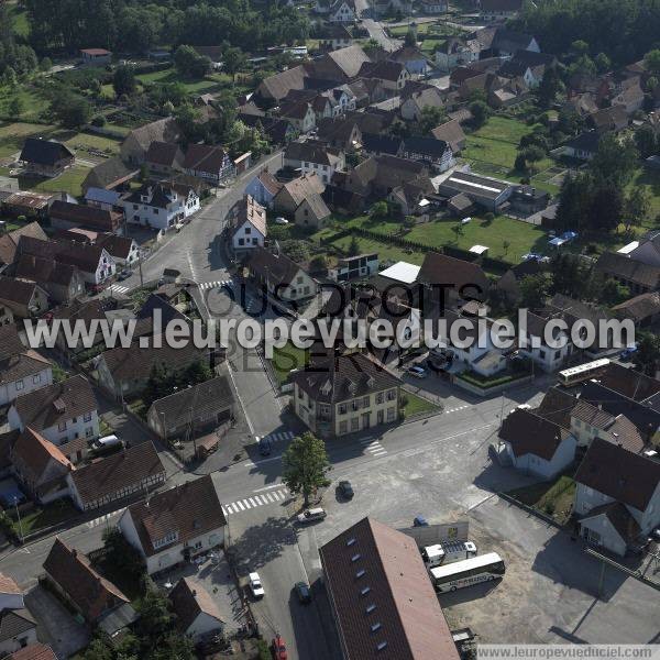 Photo aérienne de Gumbrechtshoffen