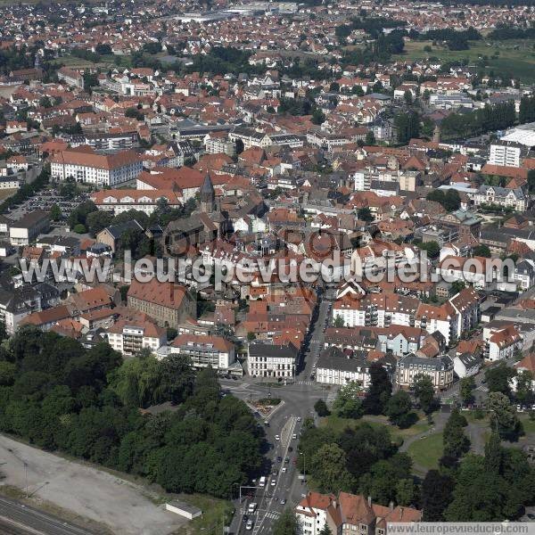 Photo aérienne de Haguenau