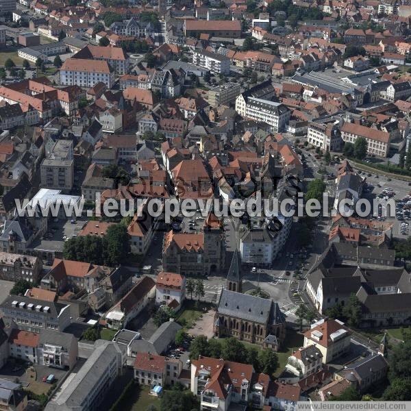 Photo aérienne de Haguenau