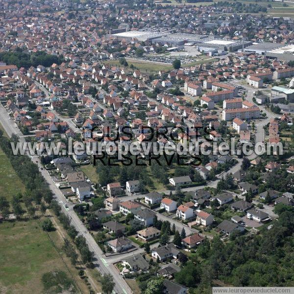 Photo aérienne de Haguenau