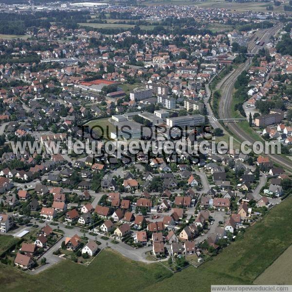 Photo aérienne de Haguenau