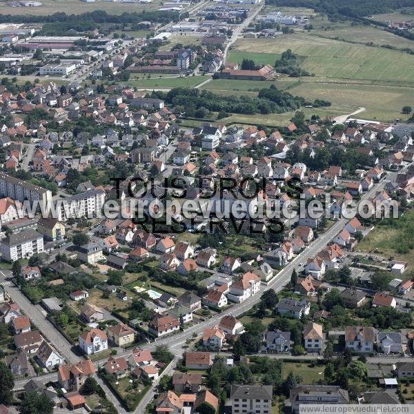 Photo aérienne de Haguenau