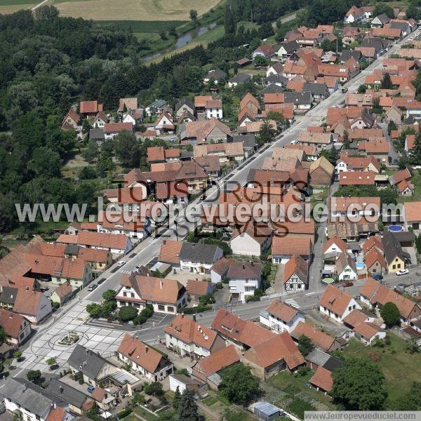 Photo aérienne de Oberhoffen-sur-Moder