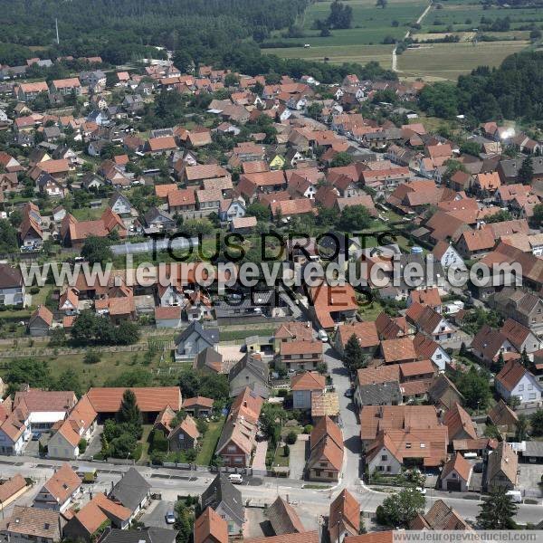Photo aérienne de Oberhoffen-sur-Moder