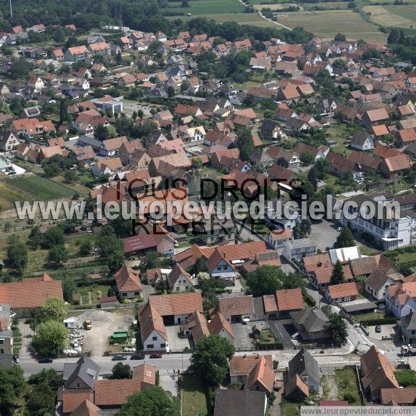 Photo aérienne de Oberhoffen-sur-Moder