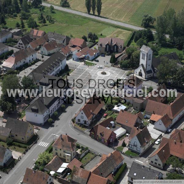 Photo aérienne de Oberhoffen-sur-Moder