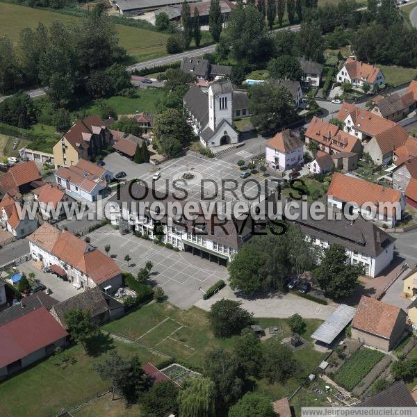 Photo aérienne de Oberhoffen-sur-Moder