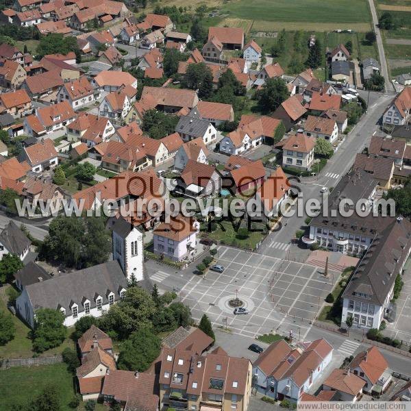 Photo aérienne de Oberhoffen-sur-Moder