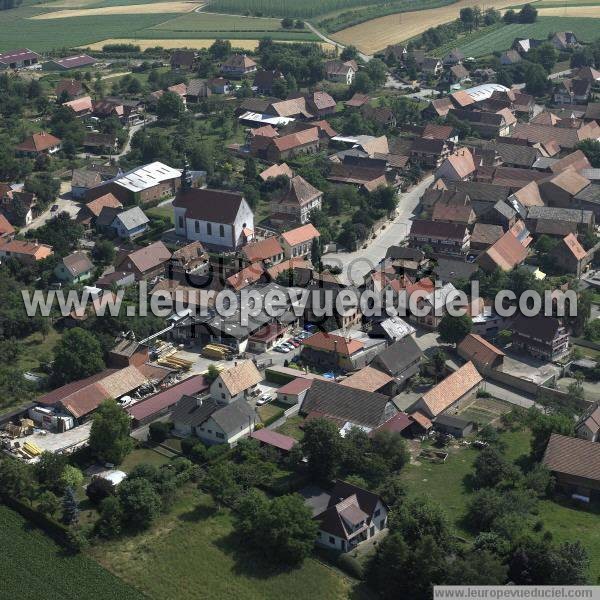 Photo aérienne de Berstheim