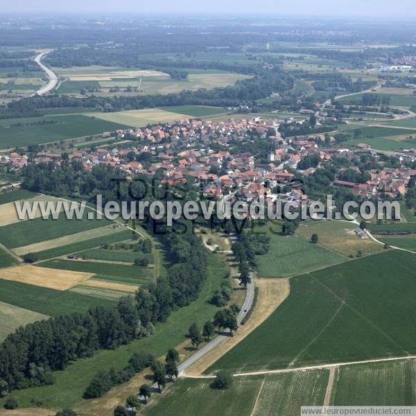 Photo aérienne de Roppenheim