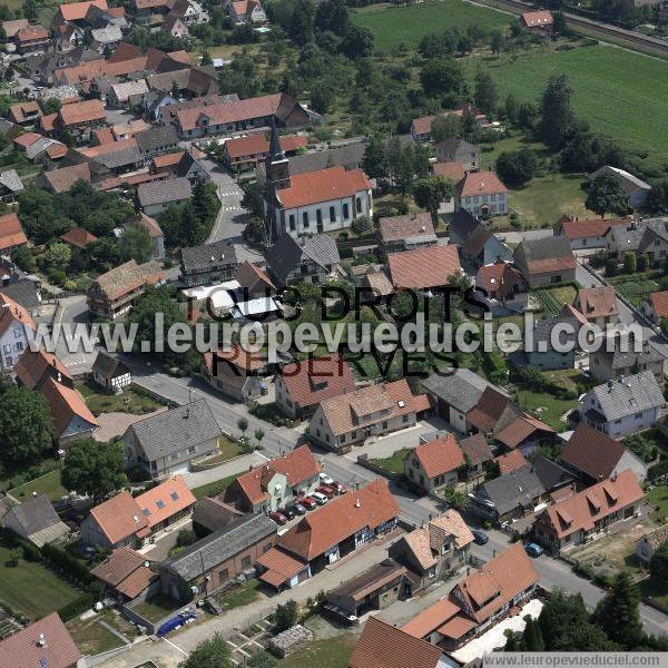 Photo aérienne de Rountzenheim