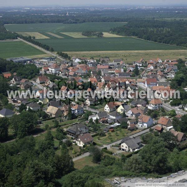 Photo aérienne de Schirrhein