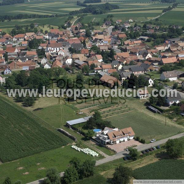 Photo aérienne de Wittersheim