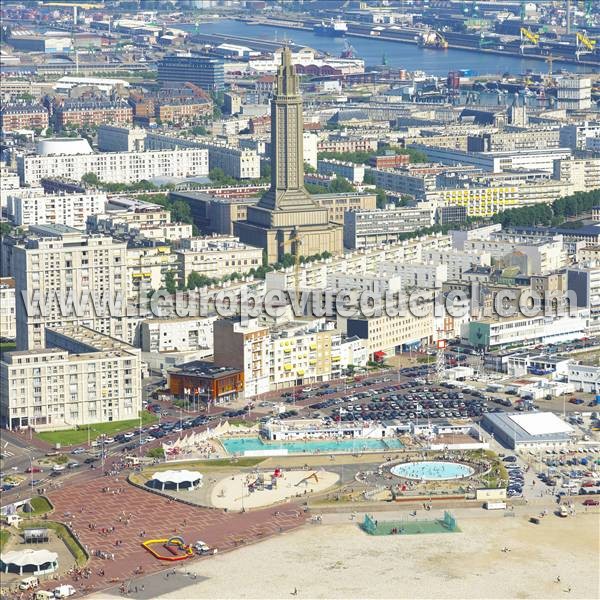 Photo aérienne de Le Havre