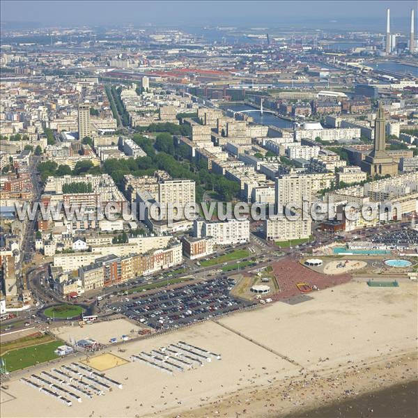 Photo aérienne de Le Havre