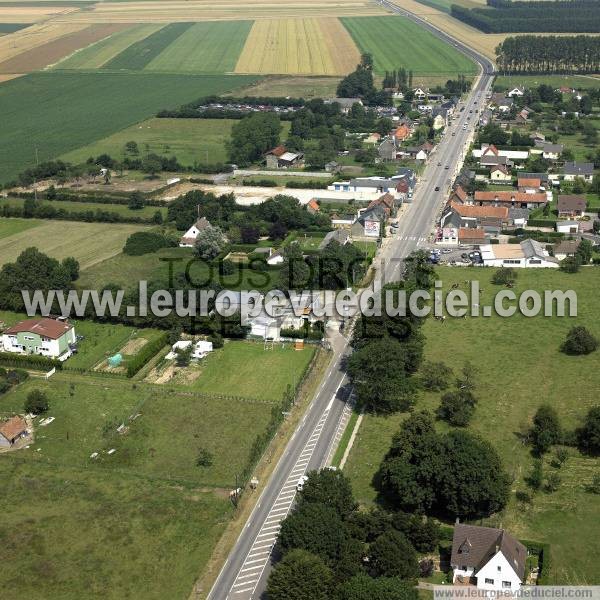 Photo aérienne de Derchigny