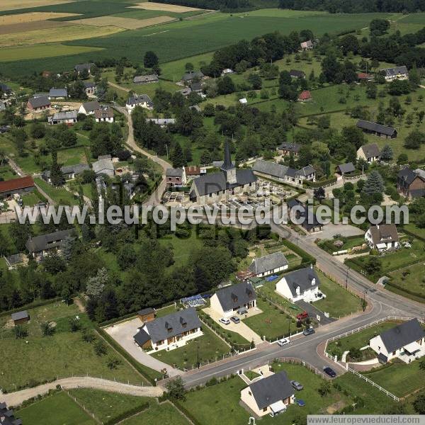 Photo aérienne de Émanville