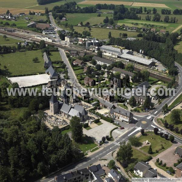 Photo aérienne de Motteville