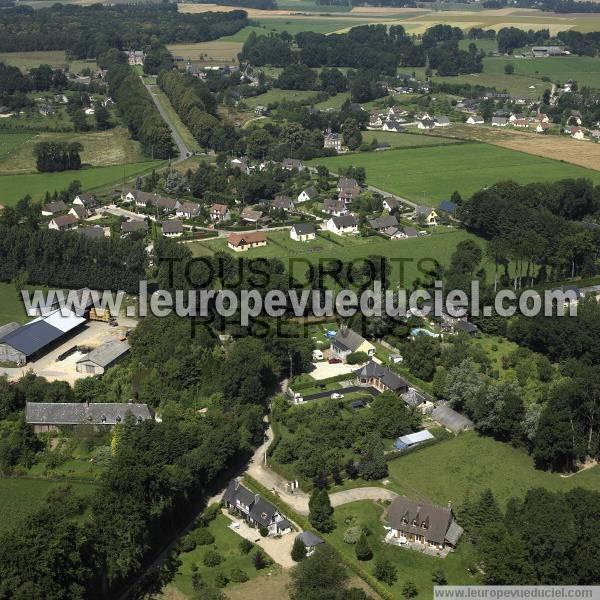 Photo aérienne de Ouville-l'Abbaye