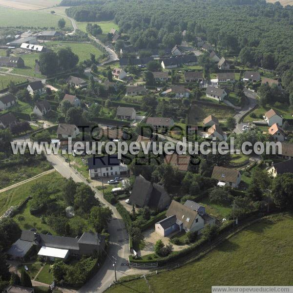 Photo aérienne de Saint-Aubin-Celloville