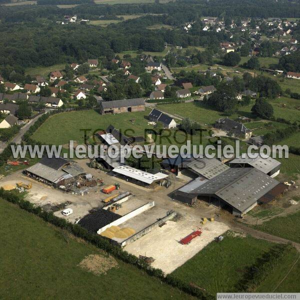 Photo aérienne de Saint-Aubin-Celloville