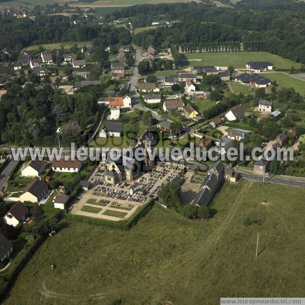 Photo aérienne de Saint-Aubin-Celloville