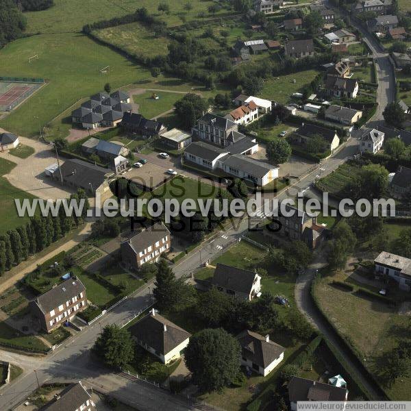 Photo aérienne de Saint-Aubin-Celloville