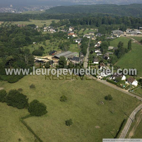 Photo aérienne de Saint-Aubin-Celloville