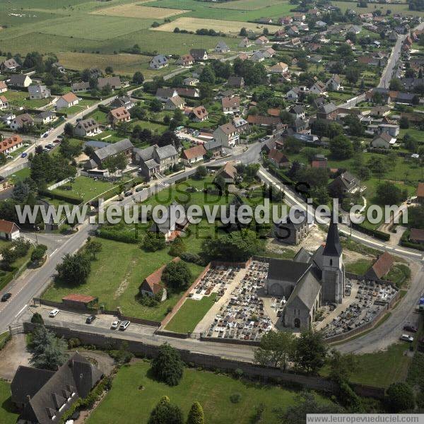 Photo aérienne de Saint-Aubin-le-Cauf