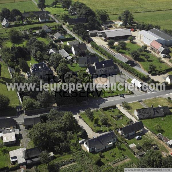 Photo aérienne de Saint-Martin-aux-Buneaux