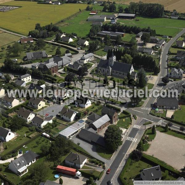 Photo aérienne de Saint-Paër