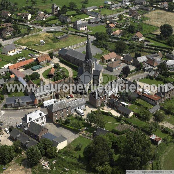 Photo aérienne de Saint-Vaast-d'quiqueville