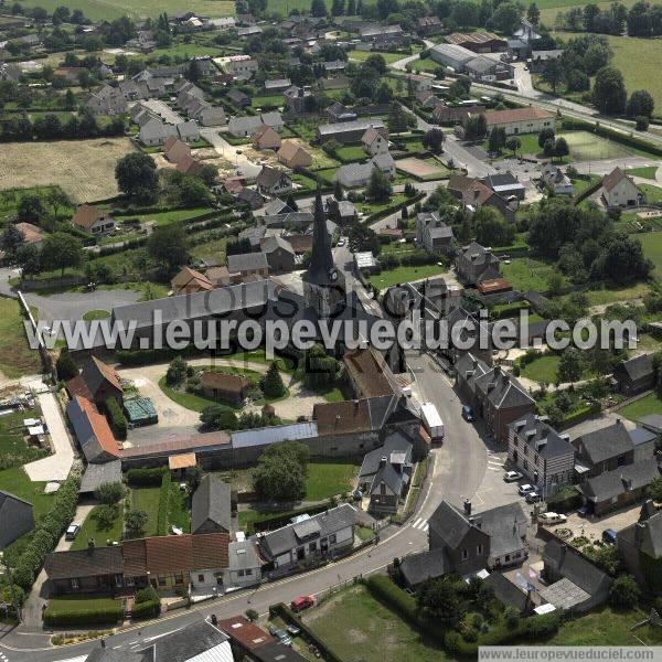 Photo aérienne de Saint-Vaast-d'quiqueville