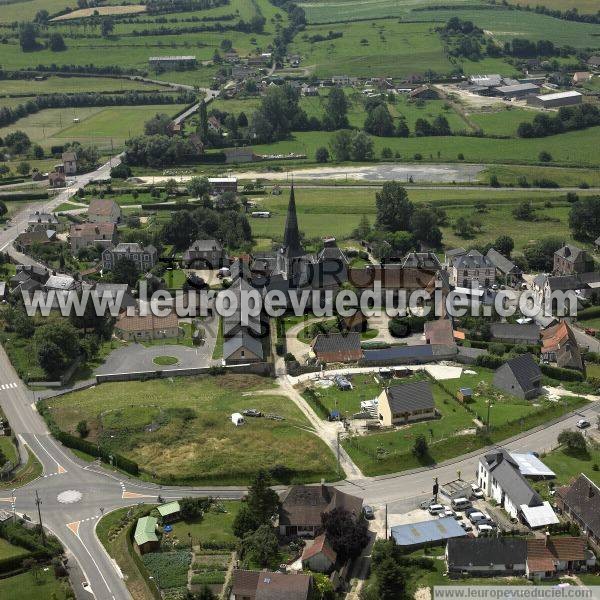 Photo aérienne de Saint-Vaast-d'quiqueville