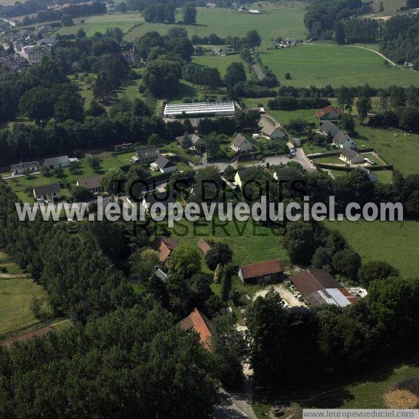 Photo aérienne de Saint-Victor-l'Abbaye