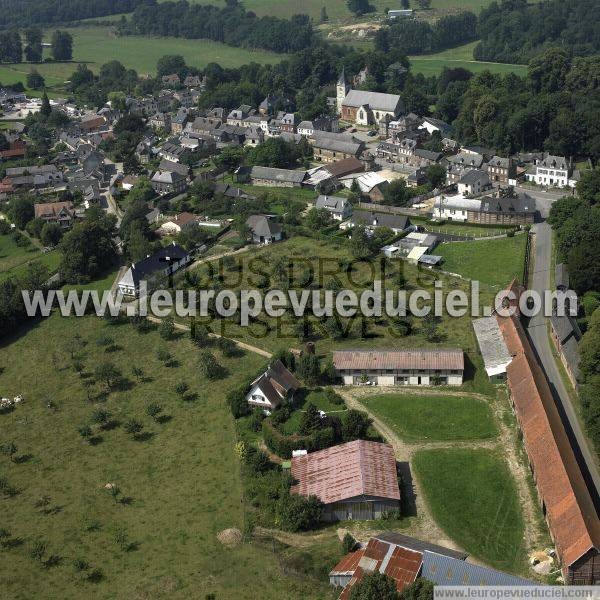 Photo aérienne de Saint-Victor-l'Abbaye