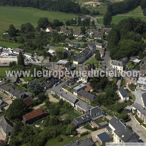 Photo aérienne de Saint-Victor-l'Abbaye