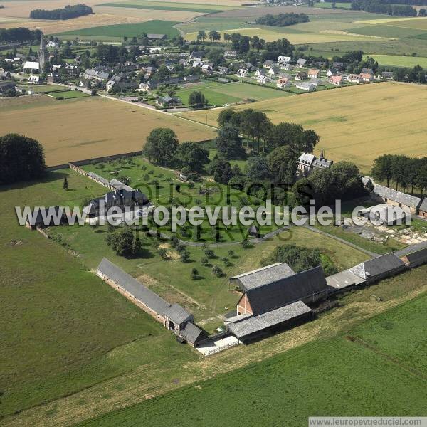 Photo aérienne de Valliquerville