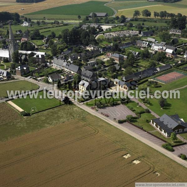 Photo aérienne de Valliquerville