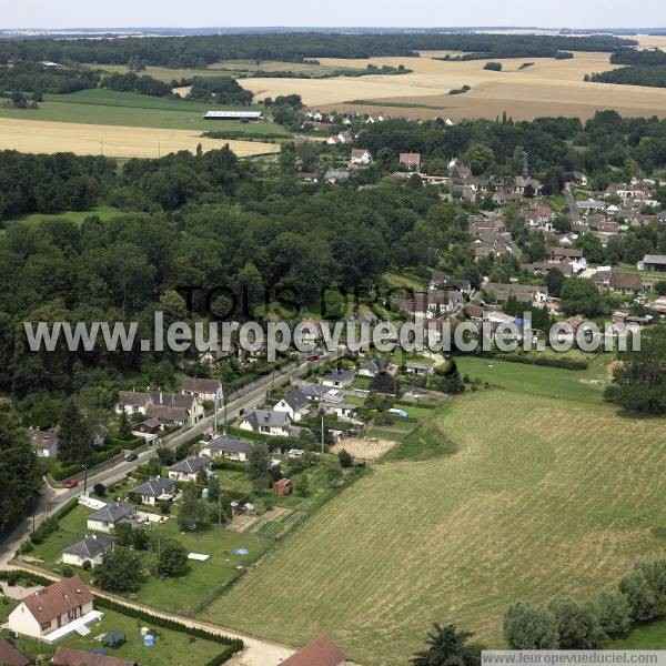 Photo aérienne de Bazincourt-sur-Epte