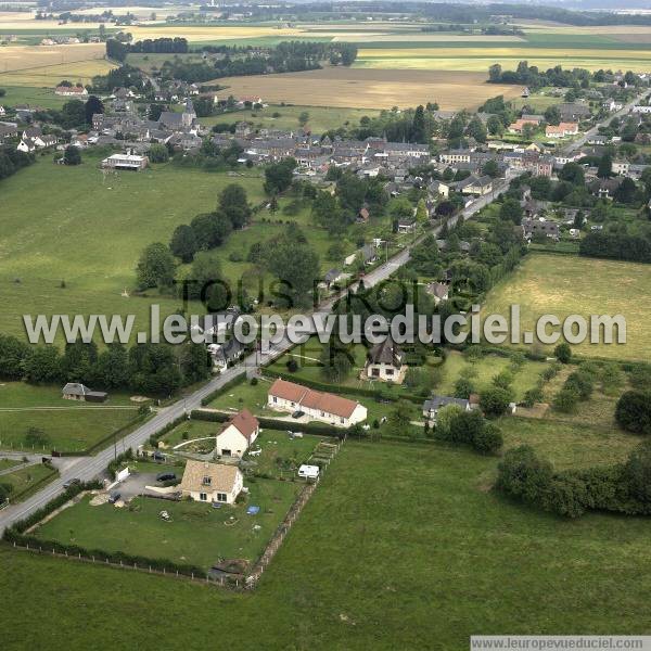 Photo aérienne de Bourneville Photo aérienne de Bourneville