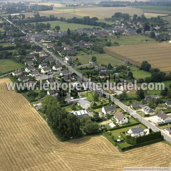 Photo aérienne de Bourneville