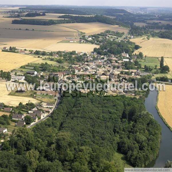 Photo aérienne de Chambray