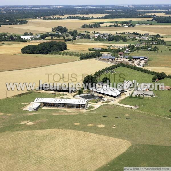 Photo aérienne de Jonquerets-de-Livet