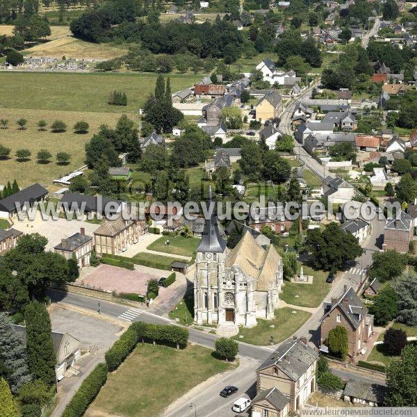 Photo aérienne de Saint-Aubin-d'crosville